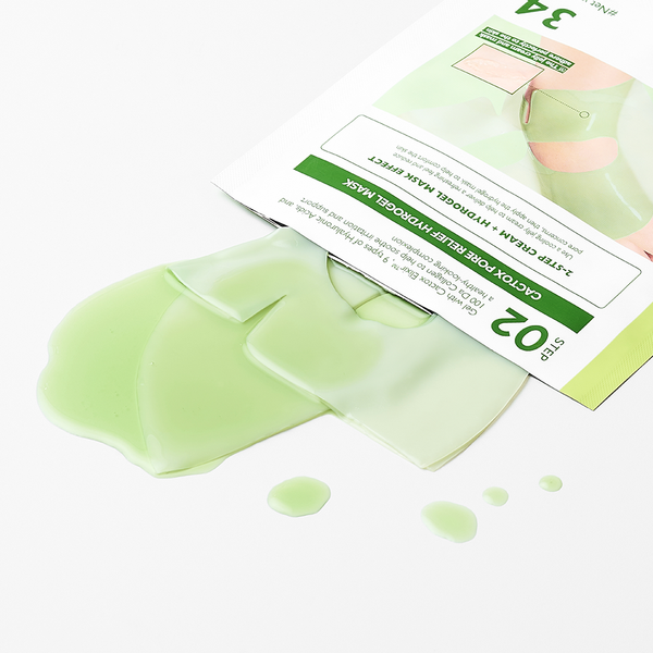 Cactox Pore Relief Jelly Cream Hydrogel Mask