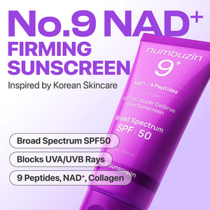 No.9 NAD+ Peptides Dewy Sun Essence 50ml
