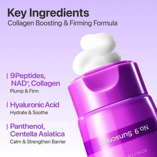 No.9 NAD+ Peptides Dewy Sun Essence 50ml