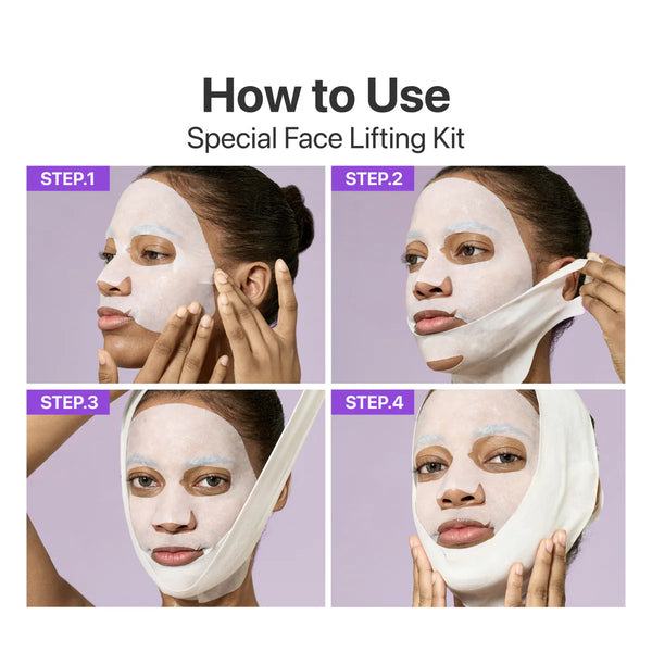 No. 9 NAD+ BIO Lifting-sil Full Face Mask 4pcs