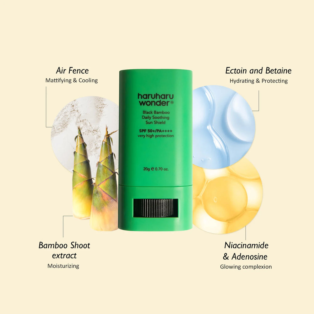 Black Bamboo Daily Soothing Sun Shield 20g