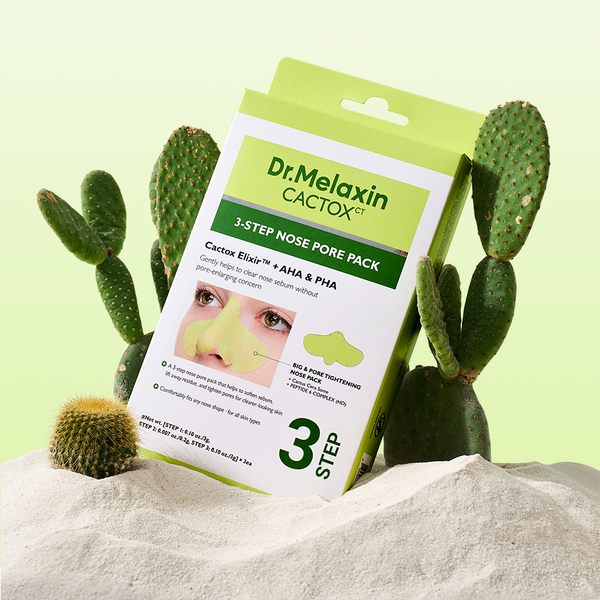 Cactox 3-Step Nose Pore Pack 3pcs