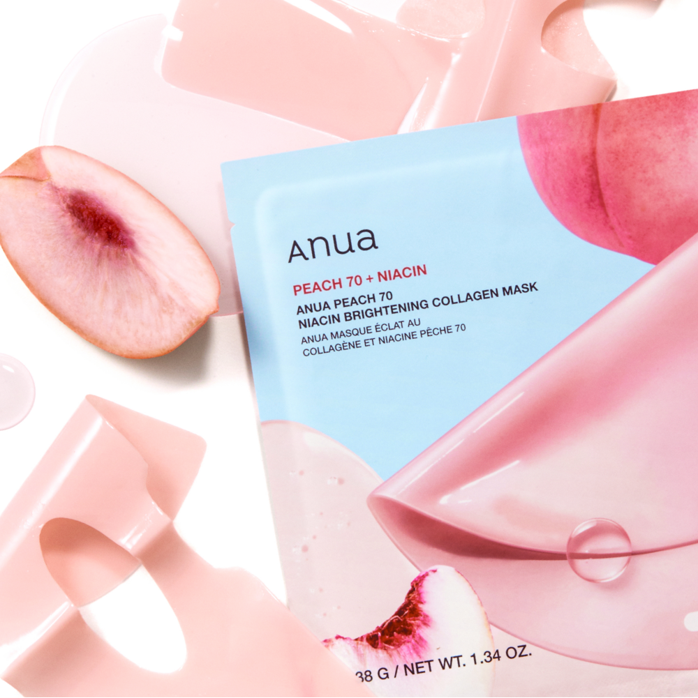 Peach 70 Niacin Brightening Collagen Mask