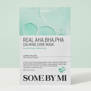 Real AHA-BHA-PHA Calming Care Mask