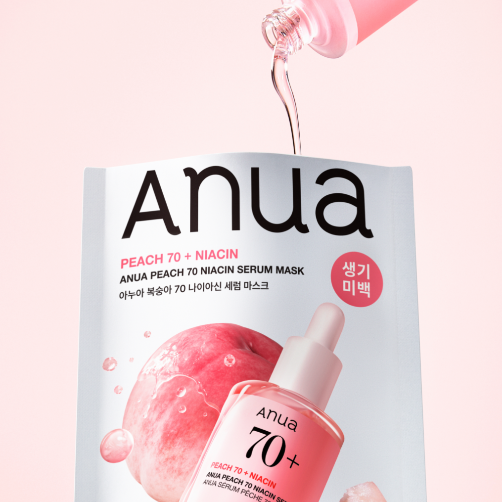 Peach Niacin Serum Mask