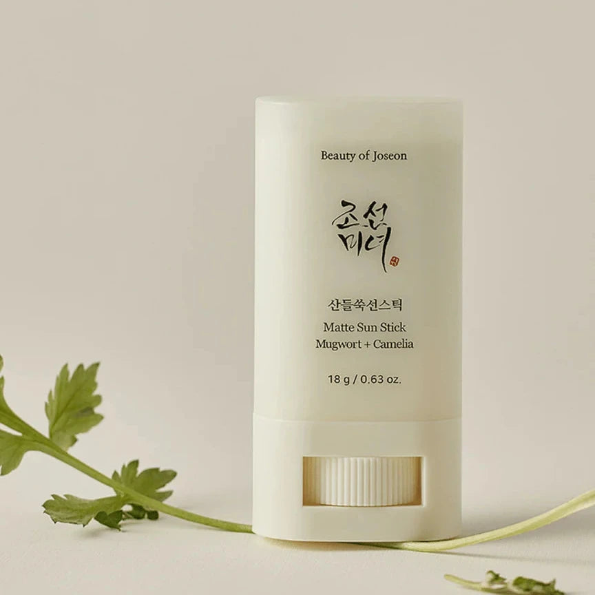 Matte sun stick : Mugwort + Camilia  18g