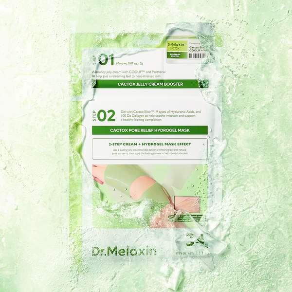 Cactox Pore Relief Jelly Cream Hydrogel Mask