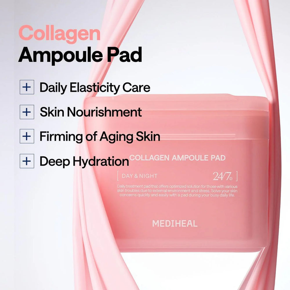 Collagen Ampoule pad 170ml 100pads