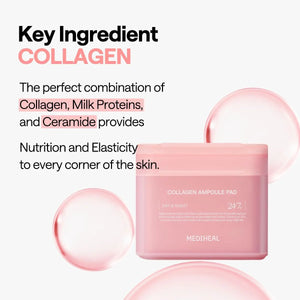 Collagen Ampoule pad 170ml 100pads