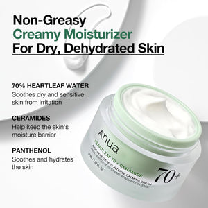 Heartleaf 70% Intense Calming Cream 50ml