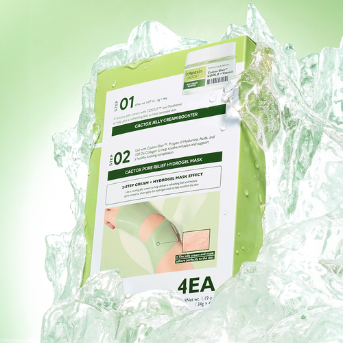 Cactox Pore Relief Jelly Cream Hydrogel Mask