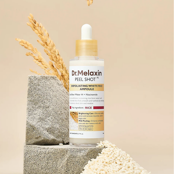 Peel shot exfoliating white rice ampoule 80ml