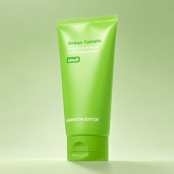 Green Tomato Deep Pore Cleansing Ultra Whipping Foam 120ml