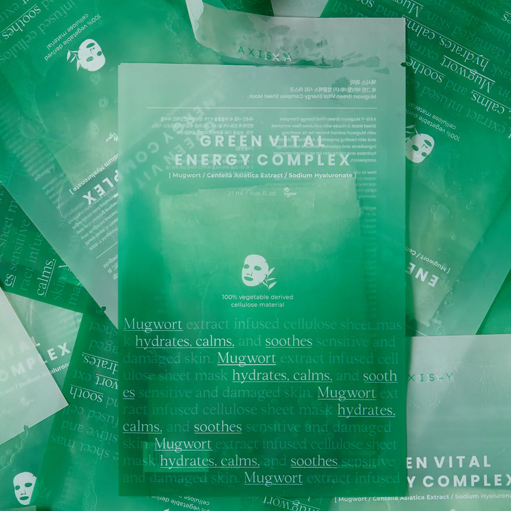 61% Green Vital Energy Complex Mask