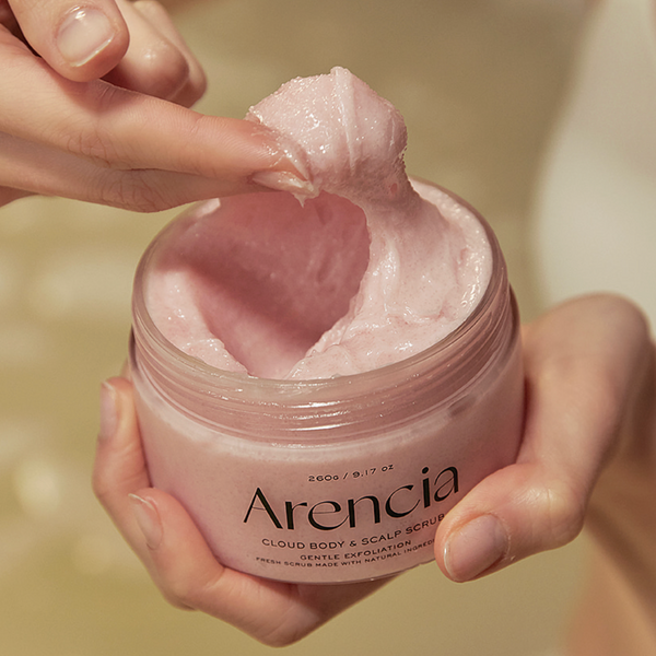 Fresh Cloud Body & Scalp Scrub Lavender & Pear 260g