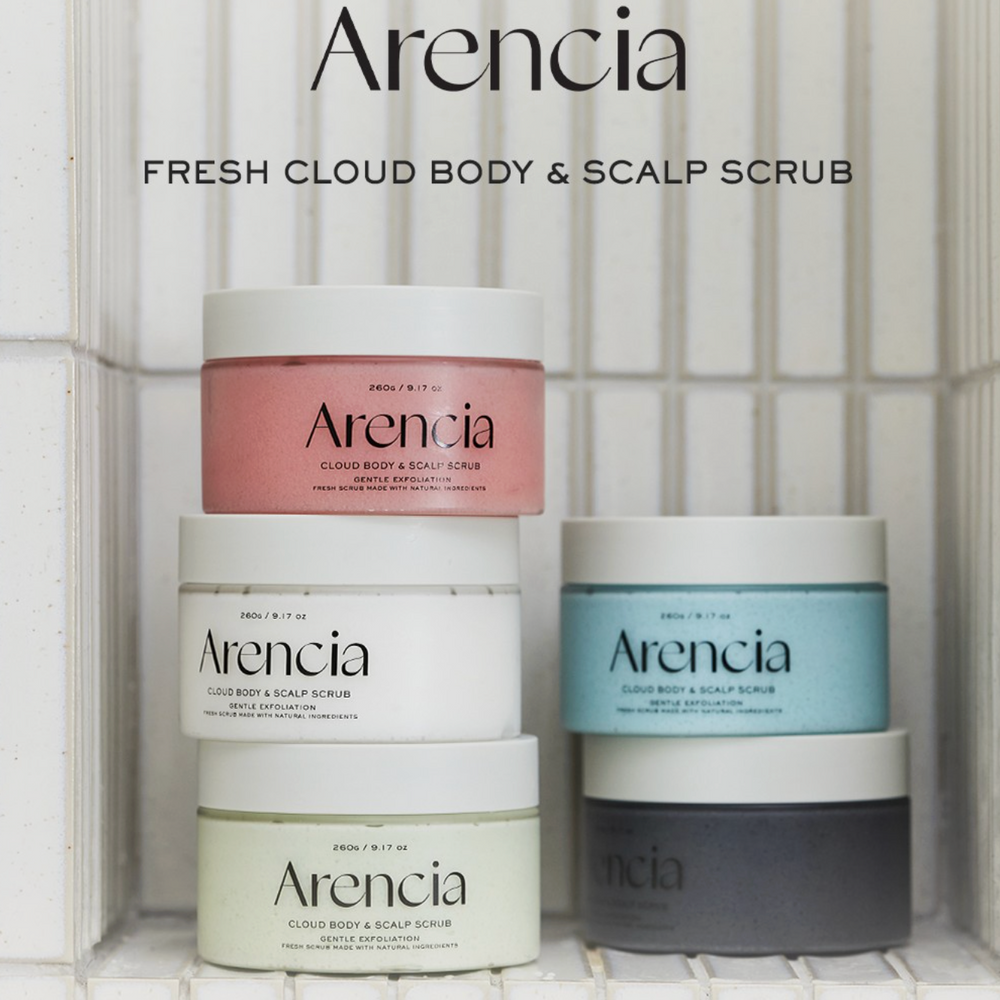 Fresh Cloud Body & Scalp Scrub French Mint & Lily 260g