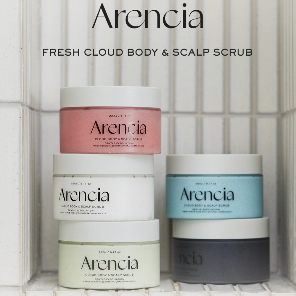 Fresh Cloud Body & Scalp Scrub Lavender & Pear 260g