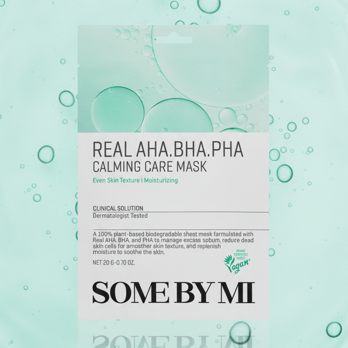 Real AHA BHA PHA Calming Care Mask