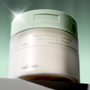 Ji Woo Gae Cica BHA Blemish Toner pad 60pads