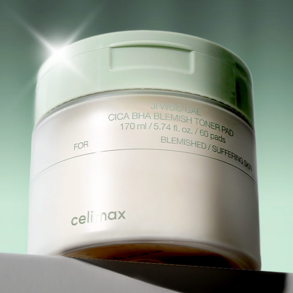 Ji Woo Gae Cica BHA Blemish Toner pad 60pads