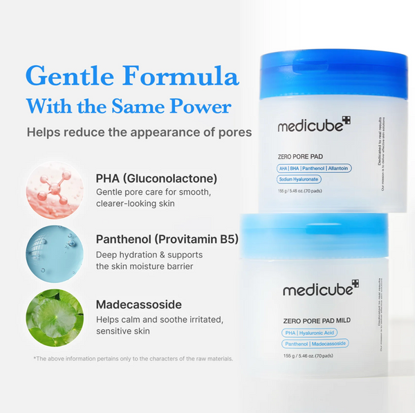 Zero Pore Pad Mild 70pads