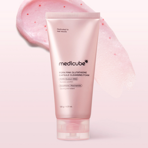 PDRN Pink Glutathione Capsule Cleansing Foam 120g