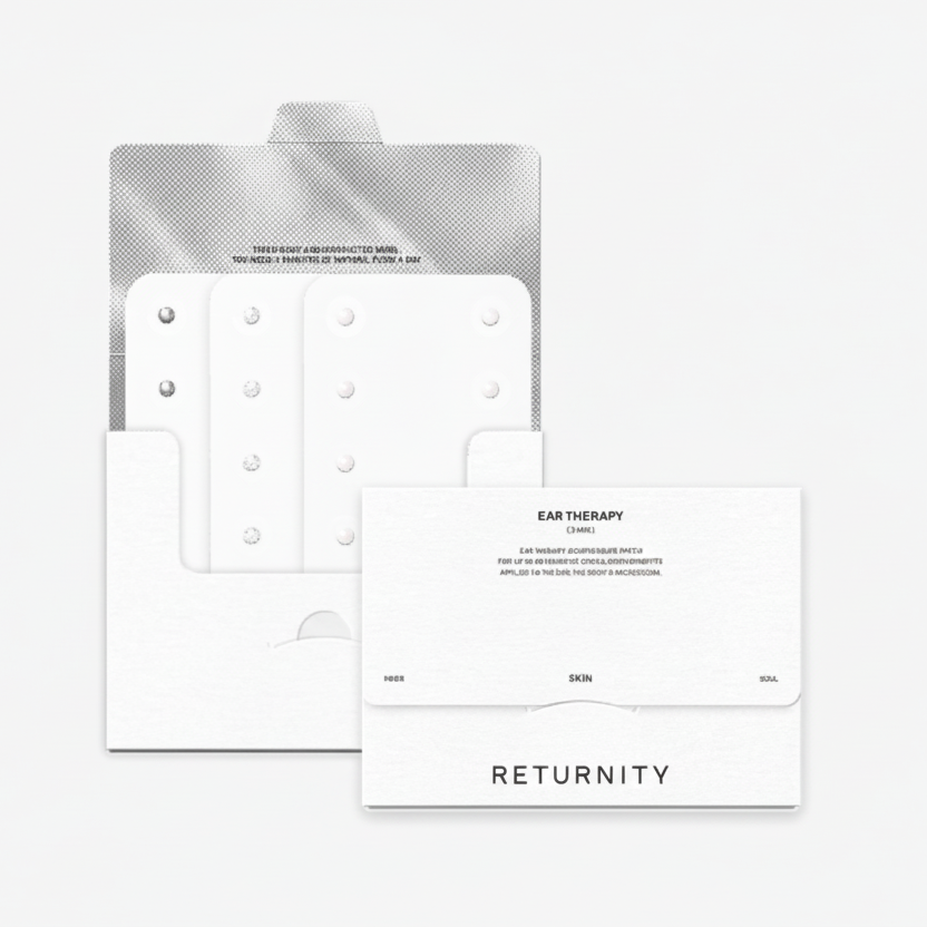 Returnity Ear Therapy Acupressure Patch (3-Mix) – 30pcs