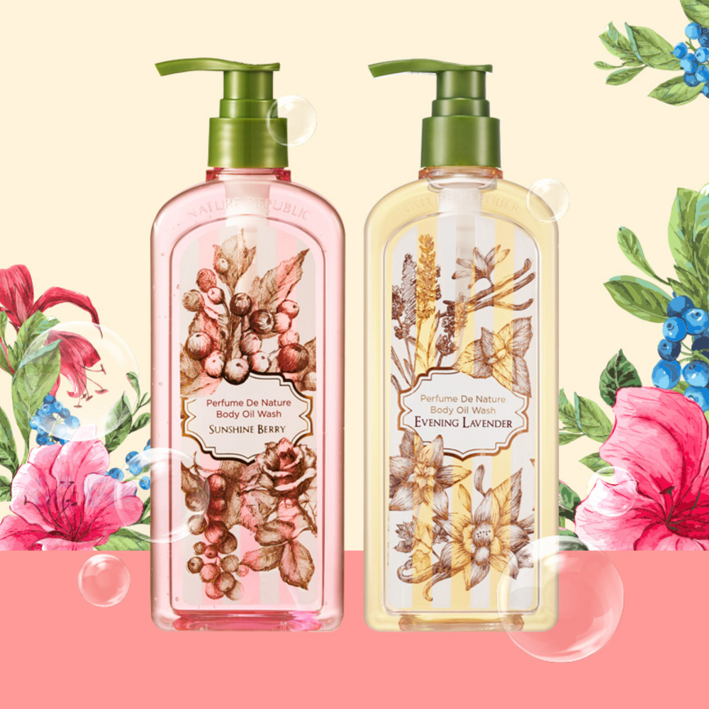 Perfume De Nature Body Oil Wash – Sunshine Berry 345ml