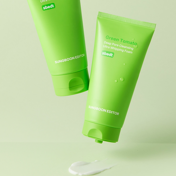 Green Tomato Deep Pore Cleansing Ultra Whipping Foam 120ml