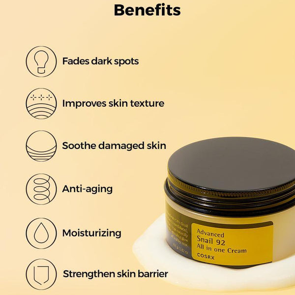 Advanced Snail 92 All In One Cream – 100ml