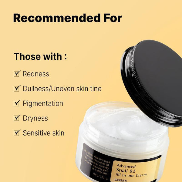 Advanced Snail 92 All In One Cream – 100ml
