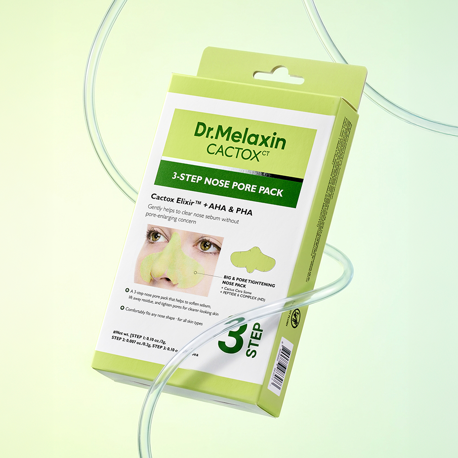 Cactox 3-Step Nose Pore Pack 3pcs