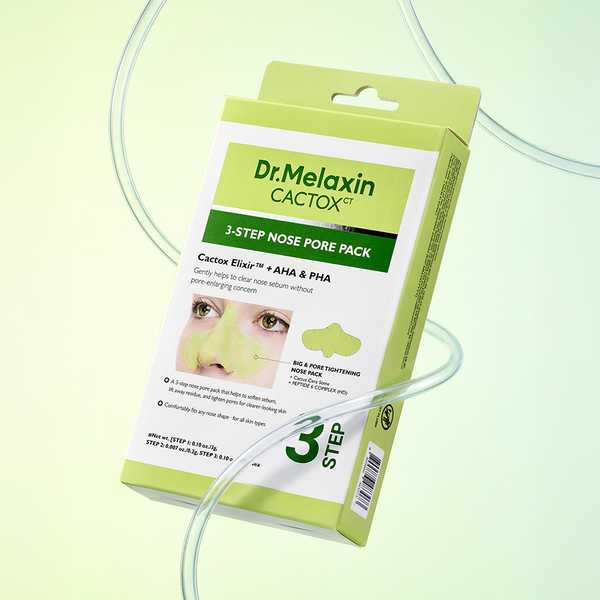 Cactox 3-Step Nose Pore Pack 3pcs