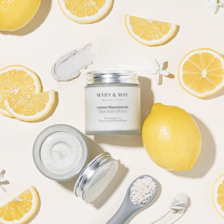 Lemon Niacinamide Glow Wash off Pack 125g